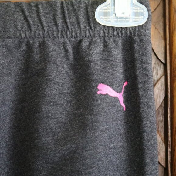 PUMA Essentials Graphic Logo Training Leggings NWOT! - Black/Pink, Size XS - Picture 12 of 16
